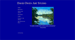 Desktop Screenshot of davidowenartstudio.com